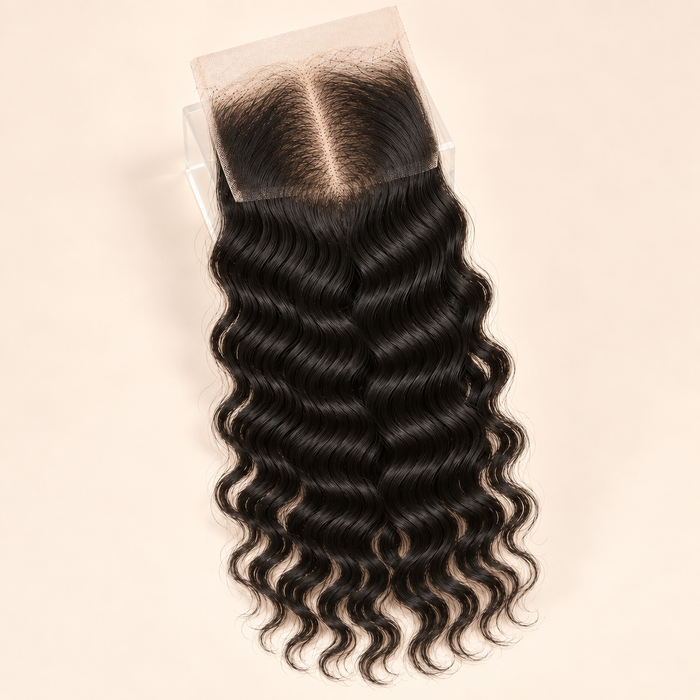 5×5 Deep-Wave HD Lace Closure